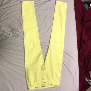 Celebrity Pink yellow skinny pants